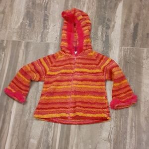Baby Lulu size 2T zippered hooded jacket